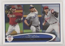 2012 Topps League Leaders Gold Rush Stamp Ian Kennedy Clayton Kershaw HOF 1h1