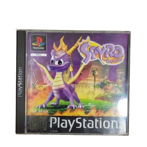 Spyro Year of the Dragon Platinum käytetty (PS1) CIB