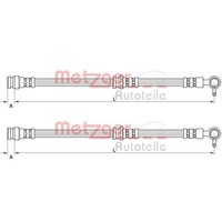 2X Metzger BremsschlÄUche Vorne Passend FÜR Mazda CX-5 Links+Rechts