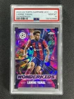 2023-24 Topps Chrome UEFA Lamine Yamal #WK-3 Wonderkids Sapphire RC PSA 10 MT
