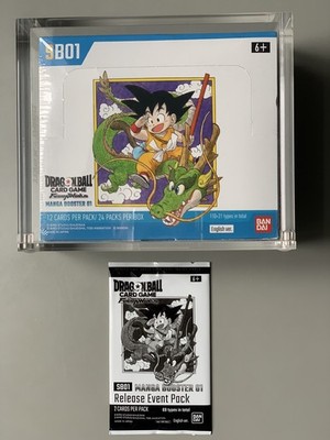 Dragon Ball Super Card Game Fusion World SB01 Manga Booster 01 Display EN sealed