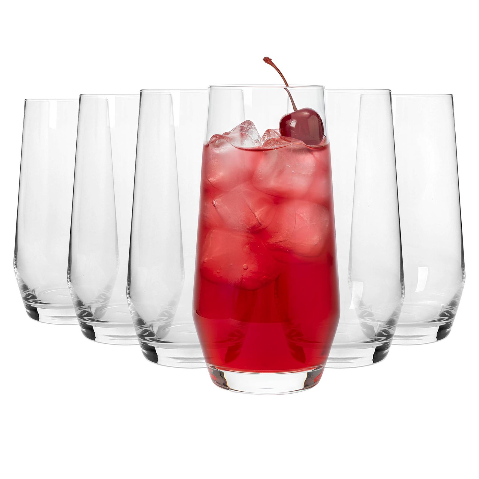 B&Q -  Soho Crystal Highball Glasses375MlPack Of 6 - Image 2