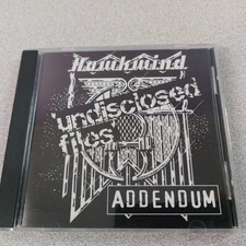 CD Hawkwind Undisclosed Files Addendum 1995 UK EBSCD114 Emergency LN READ