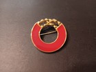 Pin 1970s Vintage Signed Monet