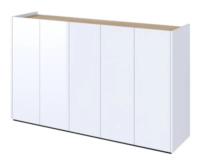 Kommode Easy EA-01 Wohnzimmerschrank 156x95x40 cm 5 türiger Highboard - Bild 1 von 4