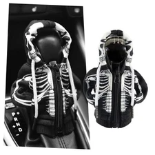 Salior Car Gear Shift Cover for Skull Style,Funny Gear Shift Hoodie Car 