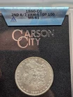 1880 Cc Morgan Vam 6 Top 100 8/7 Rare Old Silver Silver Dollar Ms gsa with box