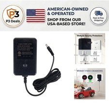 24V Kids Charger for Electric Ride-On Cars and Strollers - 500mA Power Adapter