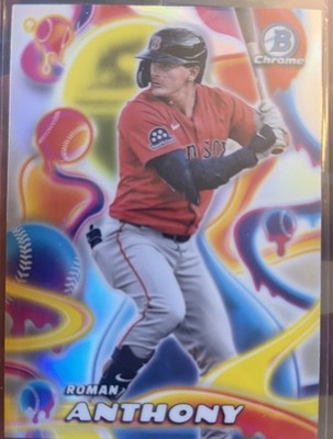 Roman Anthony 2025 Bowman Chrome - Melt Mashers #MM-13 (RC)