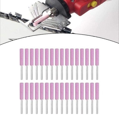 32 Pcs Diamond Chainsaw Sharpener,Sharpening Stone Polishing,Grinding File Tool