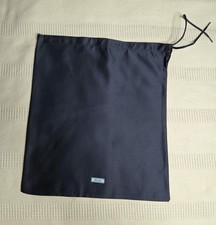 PRADA Dust Bag Navy Blue Satin, 13"x15"