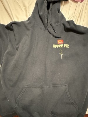 Cactus Jack by Travis Scott x McDonald's Apple Pie Hoodie Black Size L