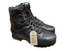 SUPERGRADE Meindl German Army Issue Black Leather GoreTex Boots 12.5 UK #468