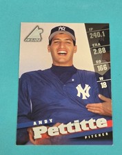 1998 Pinnacle Inside #32 Andy Pettitte New York Yankees BASEBALL Card