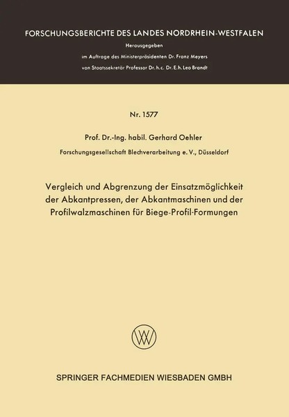 Gerhard Oehler | Vergleich Und Abgrenzung Der EinsatzmöGlichkeit Der...-image