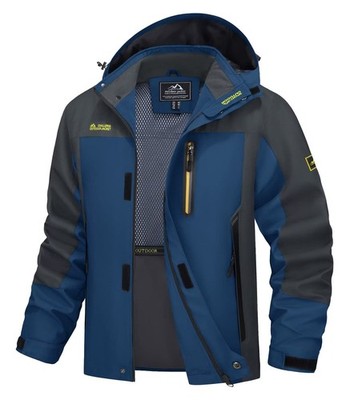 MAGCOMSEN Mens Lightweight Softshell Jacket Rain Waterproof Breathable Jacket...