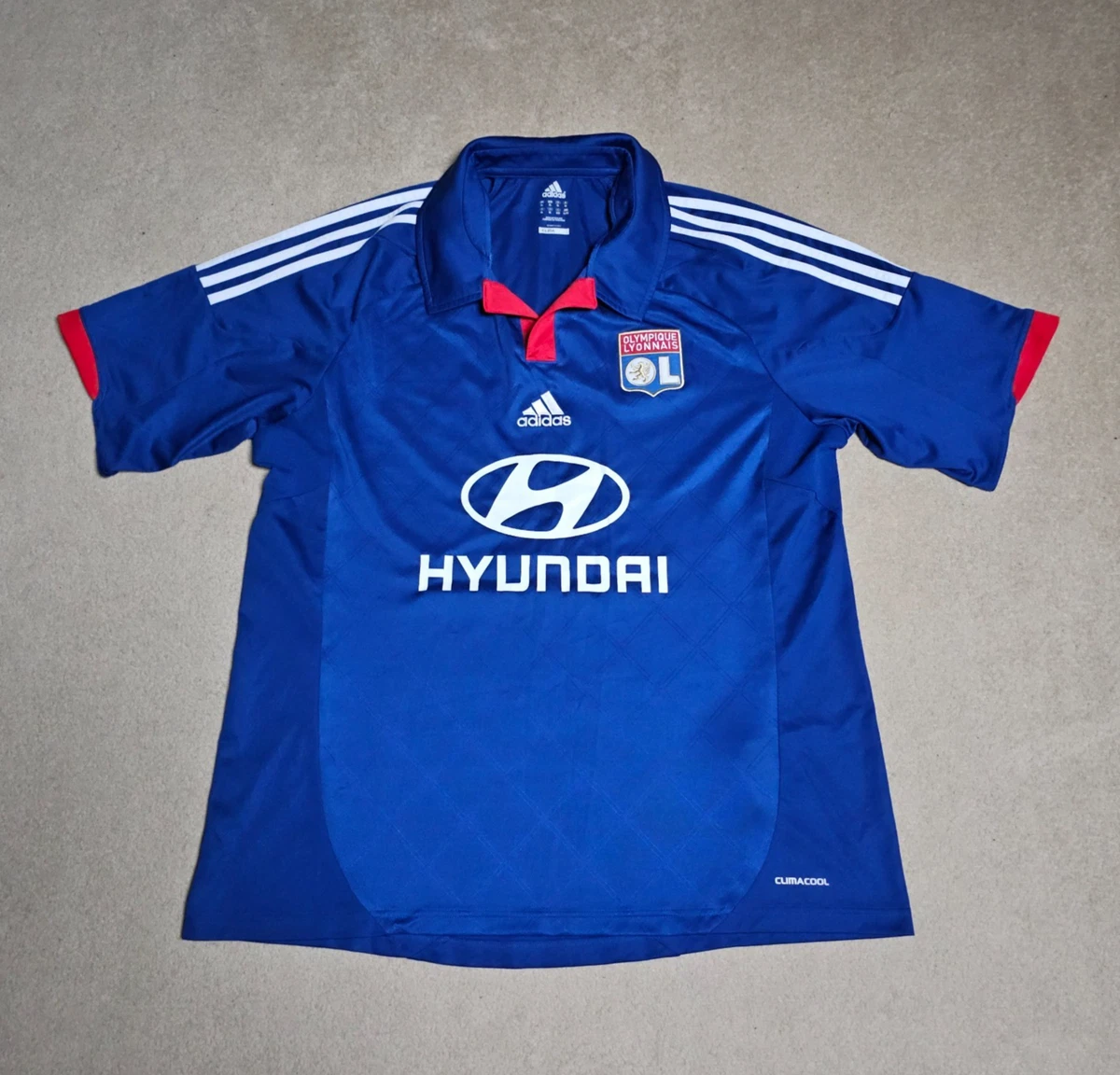 Koszulka adidas Olympique Lyon 2019/20 Domowa CM1236 Buty piłkarskie, sprzęt i a