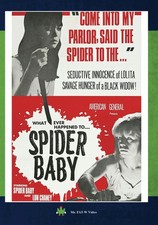 Spider Baby,New DVD, Carolyn Cooper,Mantan Moreland,Karl Schanzer,Mary Mitchel,S