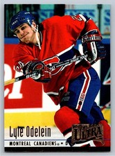 Lyle Odelein #112 1994 Fleer Ultra Montreal Canadiens Hockey Card NHL
