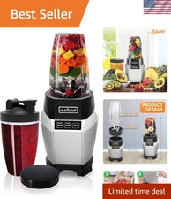 Compact Personal Electric Blender - 20 & 24 Oz Portable Smoothie Maker