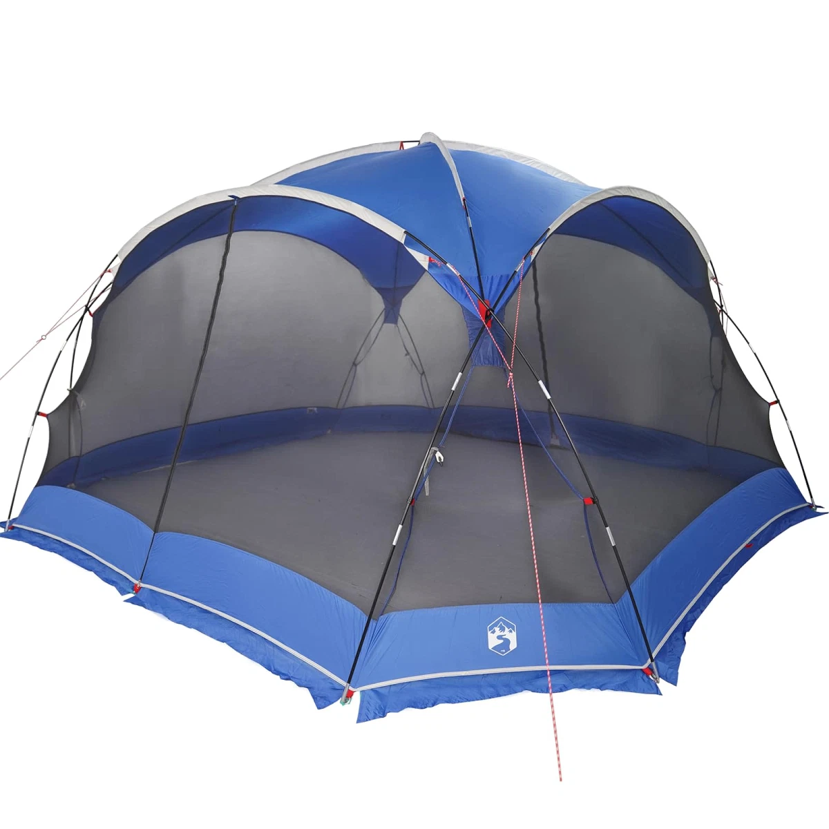 Mosquito Tent Azure Blue 434x434x230cm Polyester Fiberglass Portable Waterproof