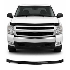Hood Deflector Guard For Chevrolet Silverado 1500 2007-2013 Stick Install Hood Deflector Guard For Chevrolet Silverado 1500 2007-2013 Stick Install