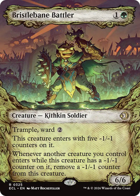 x1 Bristlebane Battler ECL Lorwyn Eclipsed MTG 325 M/NM 1x