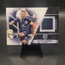 Topps 2022 MLS Relics Johnny Russell #R-JR /600 Memorabilia Sporting KC/ Dundee