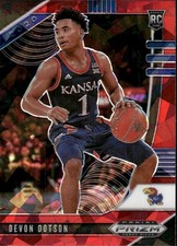 2020 Panini Prizm Draft Picks Collegiate #32 Devon Dotson Red Ice