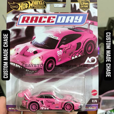 Hot Wheels Premium Porsche 911 GT3 R (992) Roxy Pink Chase HECHO A MEDIDA