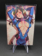 D. Va Anime Waifu Card Doujin ACG Goddess Holo