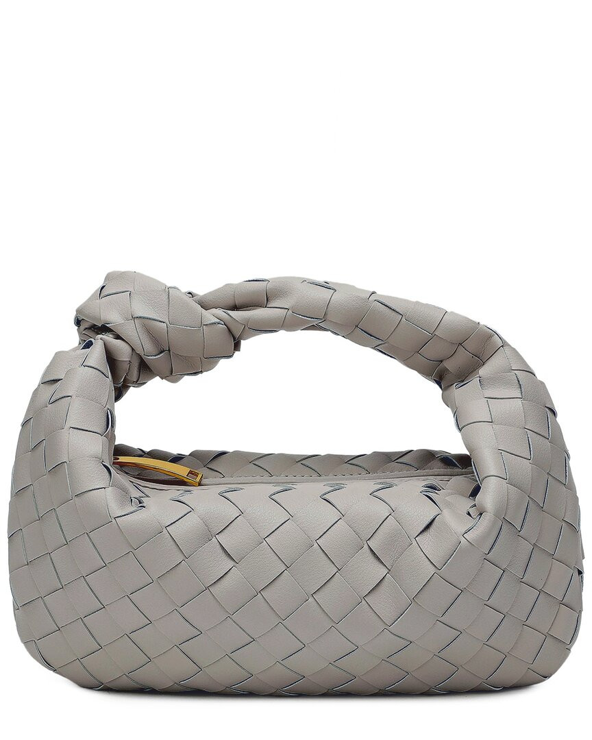 Женская плетеная кожаная сумка Tiffany - Fred Paris белого цвета 19790₽