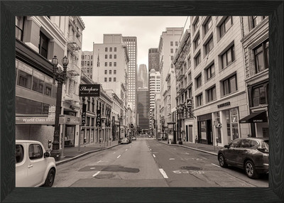 San Francisco 2020 Framed Wall Art Poster Canvas Print Picture