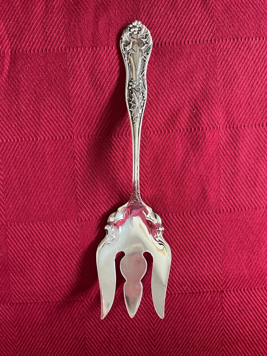 National Silver Co. Antique US Silver-Plated Flatware Serving