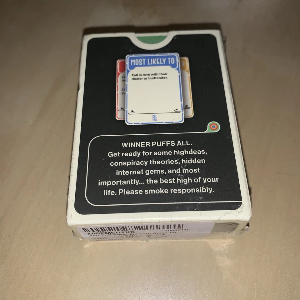 Puff Puff Pass Stoners Card Game The Stoners For Card Games - Volume 1 Sealed - Image 2 of 4