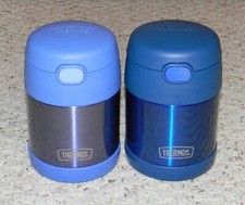 Thermos 10 oz. Kid's Funtainer Vacuum Insulated Stainless Steel Food Jar X2 
