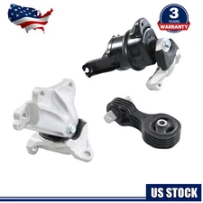 3Pcs Engine Motor &Transmission Mount For Honda Civic 1.8L 2012-2013 Auto Trans