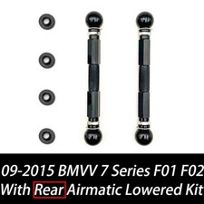 For BMW 7 Series F01 F02 730 740 750 760 Air Suspension Lowering Link Kit *Rear*