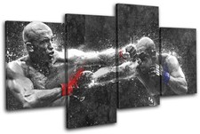 Georges St Pierre Alves UFC MMA Sports MULTI CANVAS WALL ART Picture Print