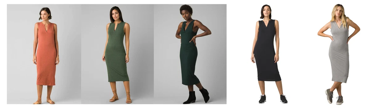 Prana midi store dress