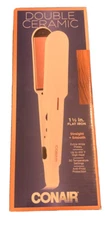 Conair Double Ceramic Flat Iron/Hair Straightener 1 1/2 Inch