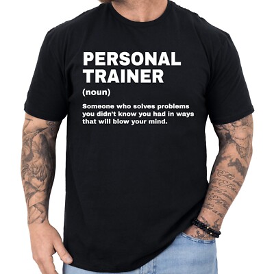 Personal Trainer Definition T-shirt Funny Gifts Profession Shirt Men & Women