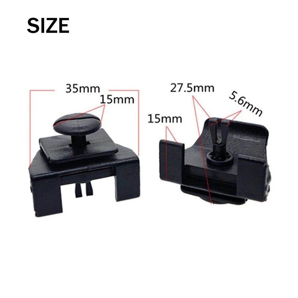 5 Clips & 5 Pins Fender Liner & Bumper Cover Retainer Kit For Toyota ...