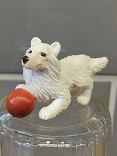 Vintage MEG Puppy in my Pocket Lucky The White Collie