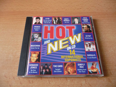 CD Hot and New on CD 1986: Madonna A-ha Prince Sheila E. The Cars Simply Red ...