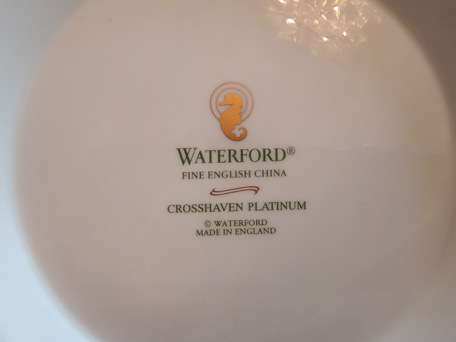 Waterford China Crosshaven Platinum Footed Serving Bowl NEW eBay