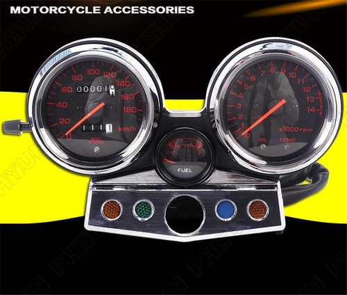 Instrument Assembly Gauges Meter Cluster Speedometer For HONDA CB400 1995-1998 - Picture 5 of 12