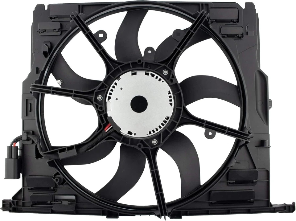 Radiator Cooling Fan For 2009-11 BMW 528i 2009-13 530i 2012-15 640i 2010-15 740i — 第 4/4 张图片