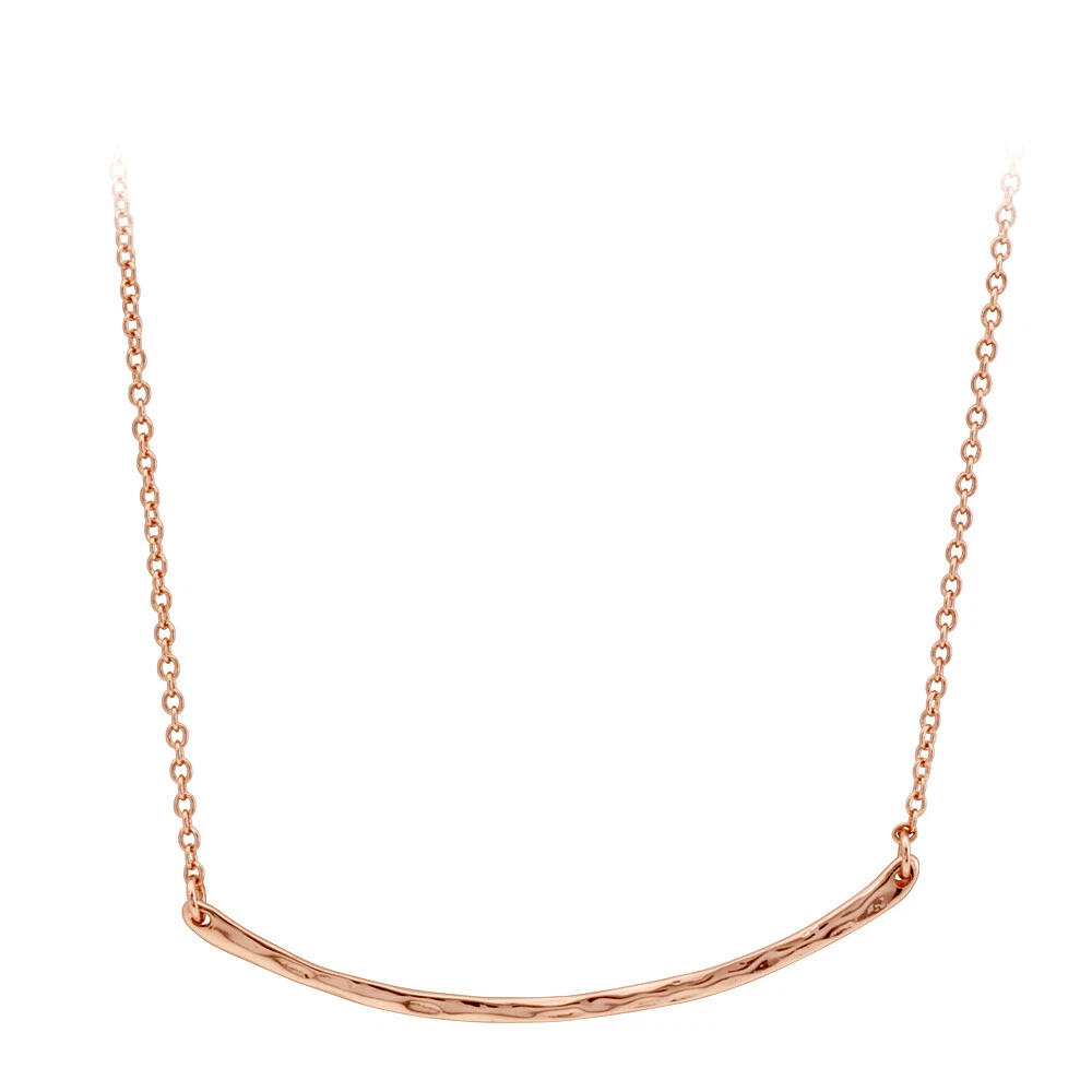 Gorjana Taner Bar Small Rose Gold Necklace 103105R eBay