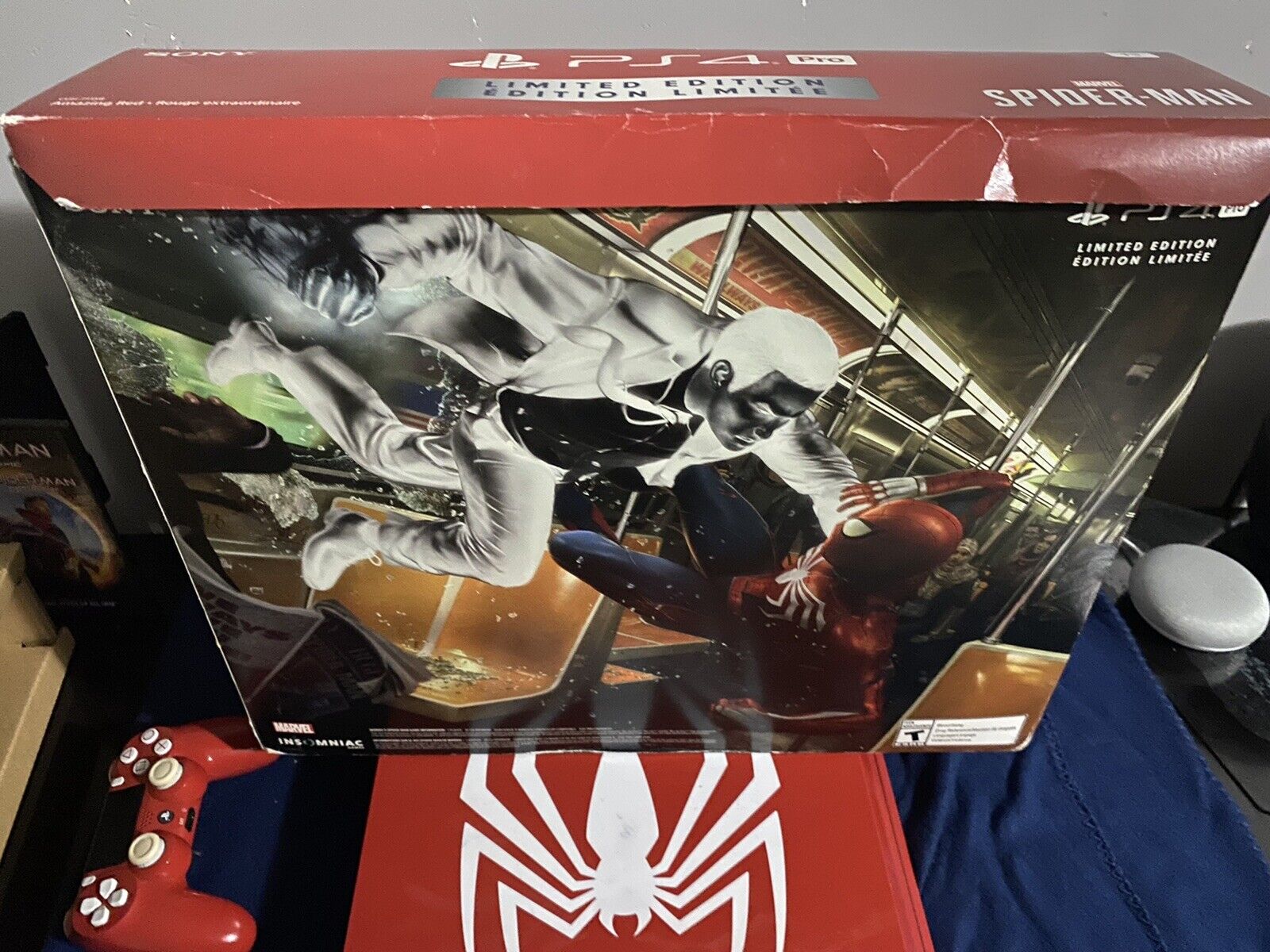 PlayStation 4 Pro Console - Limited Edition Amazing Red Marvel's Spide —  MyShopville